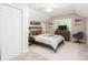 Themed bedroom, decorated with sports memorabilia, offers a personalized and fun space at 4806 Deer Chase, Powder Springs, GA 30127