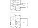 Complete floor plan of two floors, highlighting the layout of all rooms and spaces at 4806 Deer Chase, Powder Springs, GA 30127
