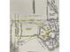 Detail map outlining property dimensions and adjacent areas of land at 4806 Deer Chase, Powder Springs, GA 30127