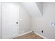 A room with light walls and new floors has a white door at 4806 Deer Chase, Powder Springs, GA 30127