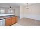 Bright kitchen area with modern appliances and a view of the dining space at 529 Ridge View Crossing Xing, Woodstock, GA 30188