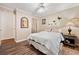 Bedroom featuring a bed and hardwood floors at 265 Tamea Trl, Covington, GA 30014
