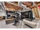 Unfinished basement provides potential for customization, including workout area and entertainment space at 1055 Delmont Ter, Roswell, GA 30075