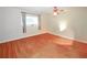 Bright bedroom with lots of natural light and wood floors at 2191 Rockbridge Rd # 103, Stone Mountain, GA 30087