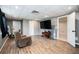 Finished basement is great for entertainment and has durable flooring and access at 409 Cold Springs Ln, Mcdonough, GA 30252