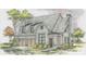 Charming craftsman home featuring a two-car garage, dormer windows and a chimney at 002 Wakehurst Way, Marietta, GA 30064
