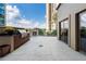Enjoy outdoor living with a built-in grill and fireplace perfect for entertaining on this outdoor balcony at 3376 Peachtree Rd # 1, Atlanta, GA 30326