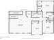 Second floor layout shows common area, bedrooms, and bathrooms with closet space at 4440 Atwood Dr, Cumming, GA 30040