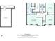 Detailed floor plan of the upper level, featuring bedrooms, bathrooms, and walk-in closets at 55 Bransford Rd, Sandy Springs, GA 30324