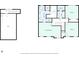 Upper floor plan featuring bedrooms and baths at 55 Bransford Rd, Sandy Springs, GA 30324