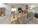 Bright living room featuring hardwood floors and ample lighting at 1111 Clairemont Ave # N3, Decatur, GA 30030