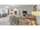 Bright living room featuring hardwood floors and ample lighting at 1111 Clairemont Ave # N3, Decatur, GA 30030