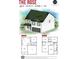 Floor plan shows a 4 bedroom, 3 bath, two-story home design with a two-car garage at 192 Paces Lakes Pt, Dallas, GA 30157