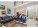 Spacious living room with a view of the foyer and formal dining room on the other side at 2525 Highbrooke Trl, Duluth, GA 30097