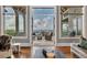Picturesque balcony offering mountain views, seamlessly connected to the living space through large windows at 89 Somerset Ln, Cartersville, GA 30121