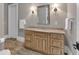Traditional bathroom features a vanity with cabinets and drawers and tile floors at 89 Somerset Ln, Cartersville, GA 30121
