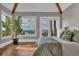 Bedroom with natural light, vaulted ceilings, and picturesque views at 89 Somerset Ln, Cartersville, GA 30121