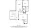 Upper level floor plan displaying bedrooms, office space, and wet bar at 89 Somerset Ln, Cartersville, GA 30121
