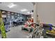 Garage has workbench and lots of storage space at 89 Somerset Ln, Cartersville, GA 30121