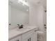 Bright bathroom featuring a white vanity with black hardware and a shower with a black shower head at 4075 O Henry Ct, Mcdonough, GA 30252