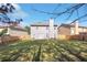 Large, fenced backyard with a well-maintained lawn and a charming two-story home at 436 Crestmont Ln, Canton, GA 30114