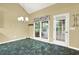 Dining area with views to the outside patio, offering a bright and airy space at 2949 Spotted Pony Nw Ct, Acworth, GA 30101