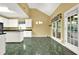Kitchen area with direct access to the patio, combining indoor and outdoor living spaces at 2949 Spotted Pony Nw Ct, Acworth, GA 30101
