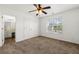 Bright bedroom with ensuite bathroom and a large double closet, offering lots of storage space at 5125 Winding Glen Dr, Lithonia, GA 30038