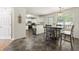 Eat-in kitchen includes stainless steel appliances and lots of room for seating at 5125 Winding Glen Dr, Lithonia, GA 30038