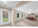 Spacious dining room with door to the outside, and many windows at 3086 Frazier Walk, Decatur, GA 30033