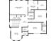 Second floor plan featuring primary bedroom, bedrooms, bathrooms, and walk-in closets at 3086 Frazier Walk, Decatur, GA 30033