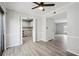 Dining area with wood-look flooring and view of the kitchen at 5560 Kingsport Ne Dr # 27, Atlanta, GA 30342