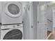Laundry area with Samsung washer/dryer set at 1585 Melanie Ct, Decatur, GA 30032