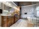Spacious bathroom with elegant vanity, soaking tub, and glass-enclosed shower at 3620 Chartwell Dr, Suwanee, GA 30024