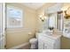 Elegant bathroom features a vessel sink, marble countertop, and bright window views at 4115 Gold Mill Rdg, Canton, GA 30114