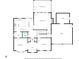 Floor plan displaying the kitchen, living room, dining room, and garage layout at 4429 Windsor Oaks Cir, Marietta, GA 30066
