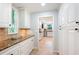 Kitchen featuring granite countertops, custom cabinetry, and tile flooring at 4429 Windsor Oaks Cir, Marietta, GA 30066