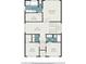 Upstairs floor plan showcasing primary bedroom, walk-in closet, bath, and additional bedrooms with baths at 169 Waterman Se St, Marietta, GA 30060