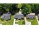 Aerial view of a neighborhood homes with mature trees and well-maintained lawns at 2437 N Decatur Rd, Decatur, GA 30033