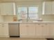 Kitchen area boasting white cabinets, modern sink, and stainless steel dishwasher at 2437 N Decatur Rd, Decatur, GA 30033
