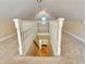 Cozy loft with neutral carpet and stairs leading to a lower level at 2437 N Decatur Rd, Decatur, GA 30033