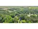 Expansive aerial view of a lush, green neighborhood with mature trees and well-maintained homes at 919 Rock Oak Ln, Lawrenceville, GA 30046