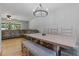 Open living space concept seamlessly connects dining room with a spacious living room at 919 Rock Oak Ln, Lawrenceville, GA 30046