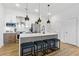 Sleek kitchen with an island, stainless steel appliances, and modern cabinetry at 112 Rogers Street Northeast Ne St # 410, Atlanta, GA 30317