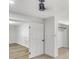 Bright bedroom with new floors, closet, and entrance to other rooms at 2572 Bates Se St, Smyrna, GA 30080