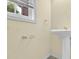Powder room features a single sink at 2988 Belfaire Lake Dr, Dacula, GA 30019