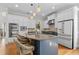 Well-appointed kitchen featuring white cabinets, granite countertops, and stainless steel appliances at 3519 Preserve Se Dr, Atlanta, GA 30339