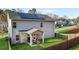 The house has a nice backyard and solar panels at 200 Cherokee Reserve Cir, Canton, GA 30115