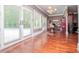 Office featuring hardwood floors, natural light, and french doors at 1050 Denton Rd, Douglasville, GA 30134