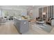 Spacious living area flows seamlessly from the kitchen, great for modern living at 3136 Washburn Se St, Atlanta, GA 30354